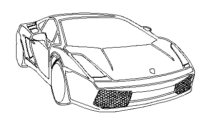 Lambo dxf