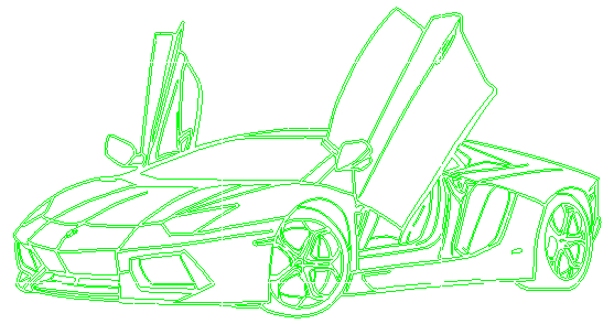 lambo m offenen tueren