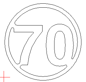 zahl 70