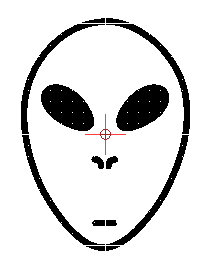 alien face
