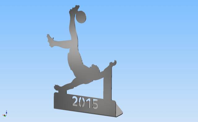 fussballer aufsteller