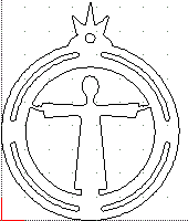 Christbaumanhänger-Jesus