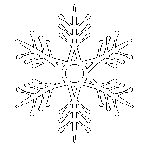 Schneeflocke 2