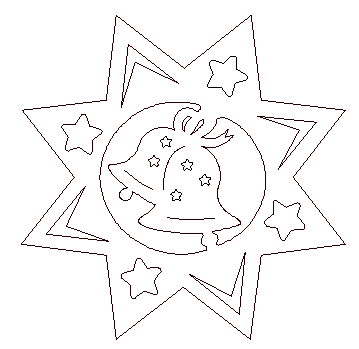 weihnachtsbaumschmuck DXF